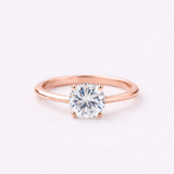 Crocus design with Natural Diamond