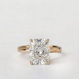 Ginger design with cushion cut Lab Diamond