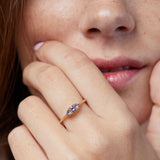 Anemones design with Sapphires