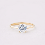 Crocus design with Lab Diamonds