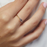 Anemones design with Sapphires