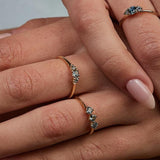 Anemones design with Sapphires