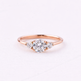 Anemones design with Natural Diamond