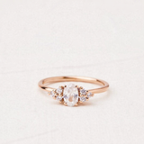 Madonna Lily design with Natural Diamonds