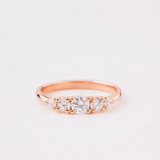 Ripple design with Natural Diamonds