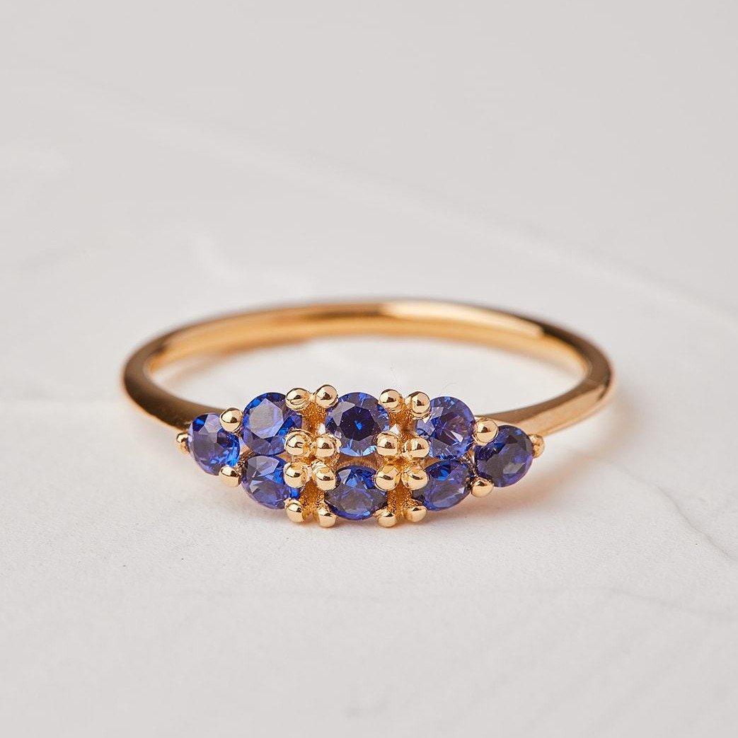 Orchid design with Sapphire