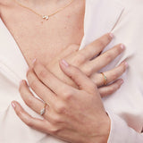 Cézanne design with Natural Diamonds