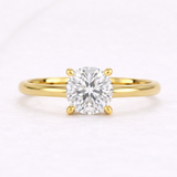 Star design with Round Cut Lab Diamond