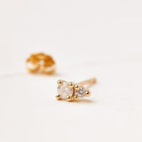 Anemone design with Natural Diamonds