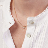 Monet design set with Natural Diamonds