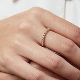 Stonecrop design with Natural Diamonds