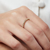 Stonecrop design with Natural Diamonds