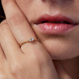 Milk Hawk design with Natural Diamonds