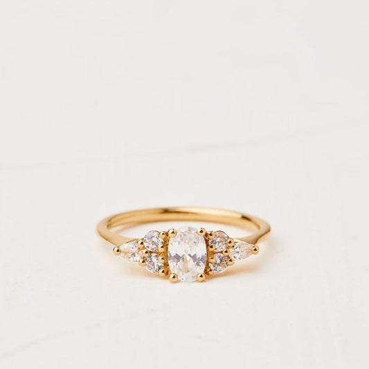 טבעת אירוס משובצת יהלומים
