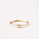 Poppy design with Natural Diamond