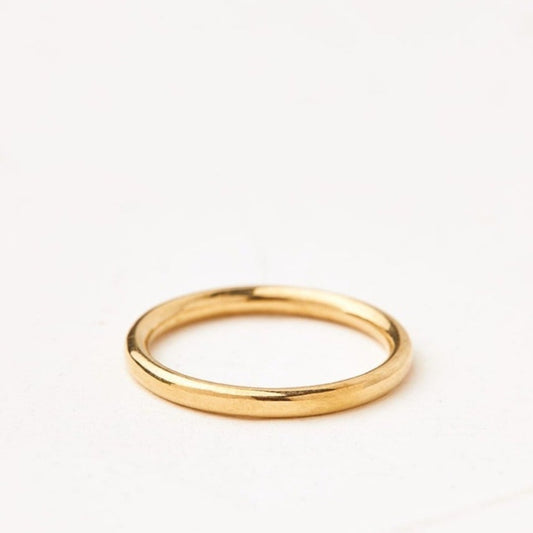 טבעת נישואין מזהב דגם רימון