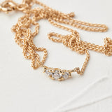 Anemone design set with Natural Diamonds